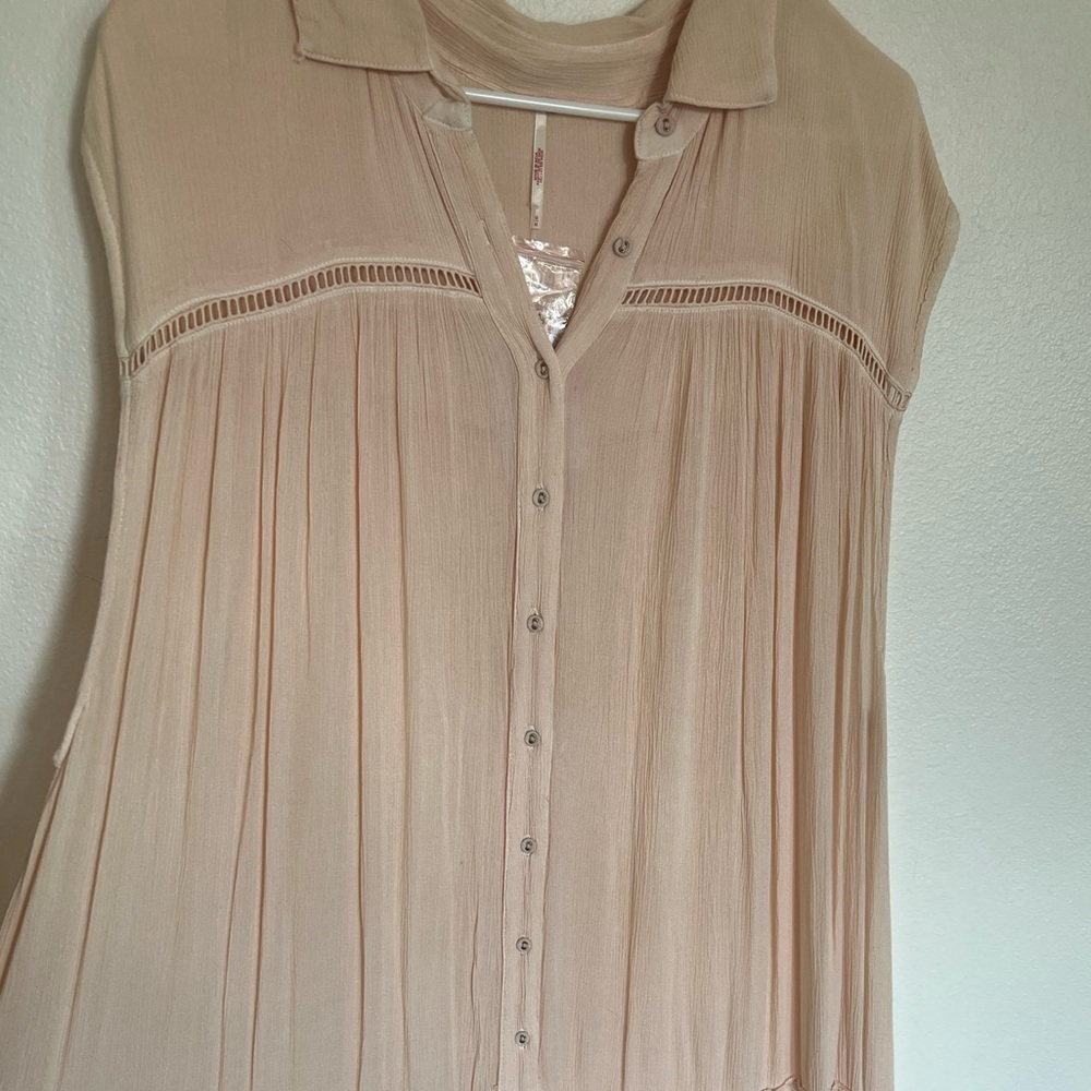 NWT Free People Pretty Cozy Maxi Dress - Picture 8 of 10